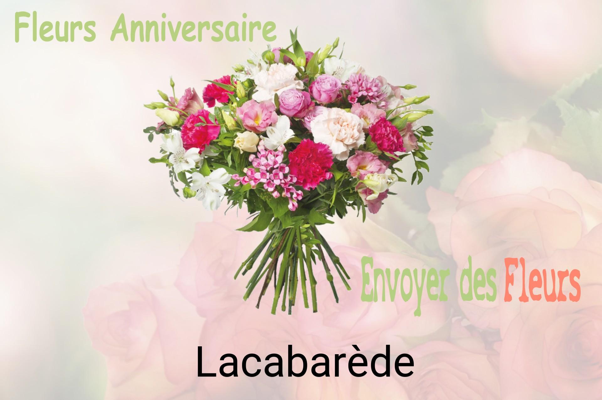 Bouquet de fleurs d’anniversaire livré à Lacabarède